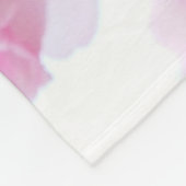 Japanse Cherry Tree Blossom Fleece Deken (Hoek)