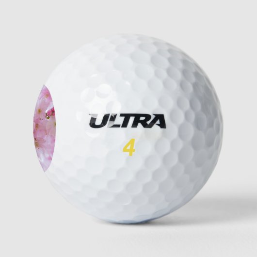 Japanse Cherry Tree Blossom Golfballen (Logo)