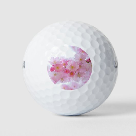 Japanse Cherry Tree Blossom Golfballen (Voorkant)