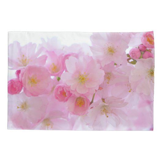 Japanse Cherry Tree Blossom Kussensloop (Achterkant)
