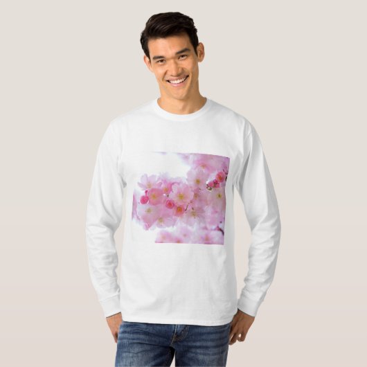 Japanse Cherry Tree Blossom T-shirt (Voorkant volledig)