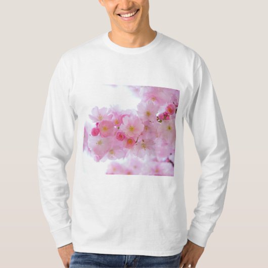 Japanse Cherry Tree Blossom T-shirt (Voorkant)