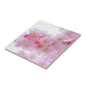 Japanse Cherry Tree Blossom Tegeltje (Zijkant)