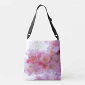 Japanse Cherry Tree Flower Crossbody Tas (Achterkant)