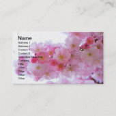 Japanse Cherry Tree Flower Visitekaartje (Voorkant)