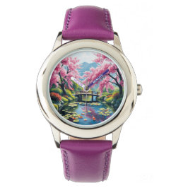 Japanse Cherry Tree Garden eWatch Horloge