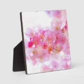 Japanse Cherry Tree met Pastel Pink Blossom Fotoplaat (Voorkant)