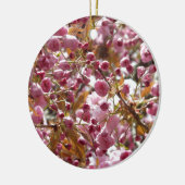 Japanse Cherry Trees Keramisch Ornament (Links)