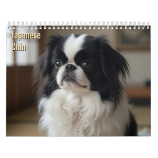 Japanse Chin 2027 wandkalender Kalender