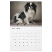 Japanse Chin 2027 wandkalender Kalender (Mar 2027)
