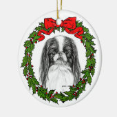 Japanse Chin Art van Glenda S. Harlan Keramisch Ornament (Links)