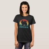 Japanse Chin Dad Dog T-shirt (Voorkant volledig)