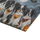 Japanse Chin Halloween Spooky Snijplank (Hoek)