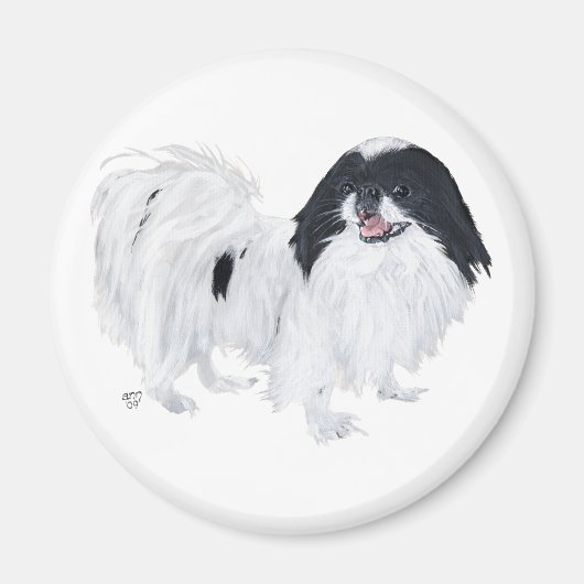 Japanse Chin Hond Magneet (Voorkant)
