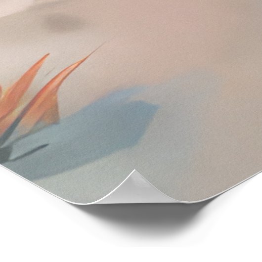 Japanse Chin Hond Rijden Motorfiets Kerstmis Poster (Hoek)