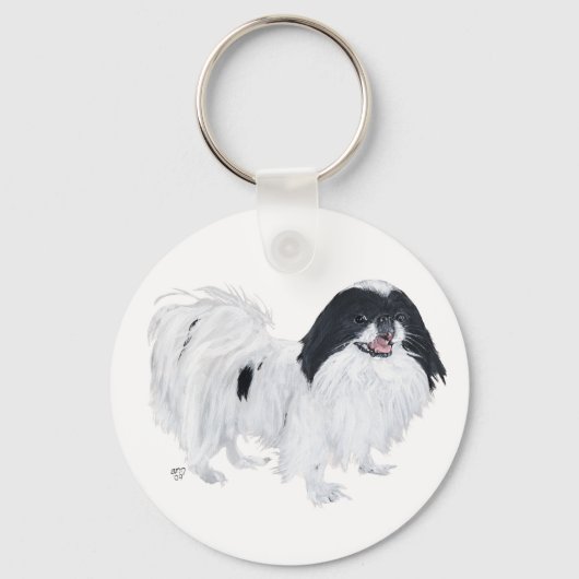 Japanse Chin Hond Sleutelhanger (Voorkant)