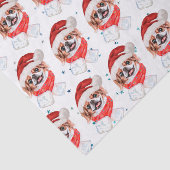 Japanse Chin Hondenras Kerststerren Tissuepapier (Detail)