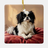 Japanse Chin Keramisch Ornament (Voorkant)
