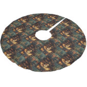 Japanse Chin Kerst Feestelijke Reis Kerstboom Rok (Gekanteld)