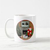 Japanse Chin Kerstmis Koffiemok (Links)
