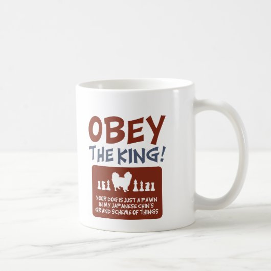 Japanse Chin Koffiemok (Rechts)