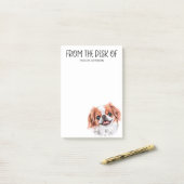 Japanse Chin Lover Post-it Notes (Op bureau)