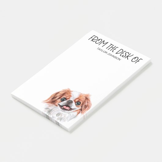 Japanse Chin Lover Post-it Notes (Schuin)