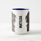 Japanse Chin Personalized Mug Mok (Midden)