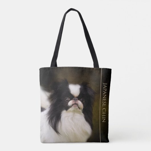 Japanse Chin Presentation Canvas tas (Achterkant)