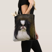 Japanse Chin Presentation Canvas tas (Dichtbij)