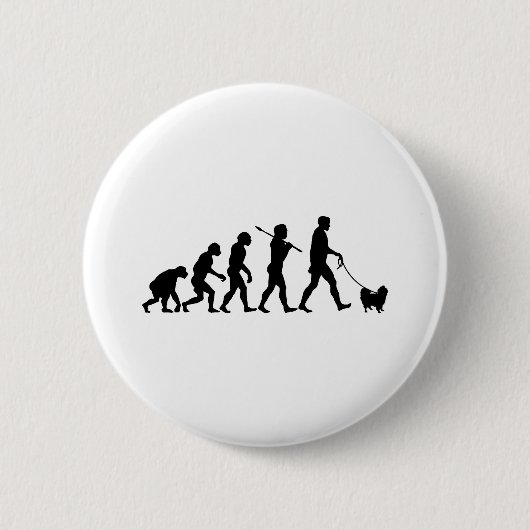 Japanse Chin Ronde Button 5,7 Cm (Voorkant)