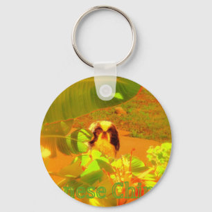 Japanse Chin Sleutelhanger