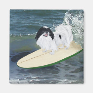 Japanse Chin Surfen Magneet