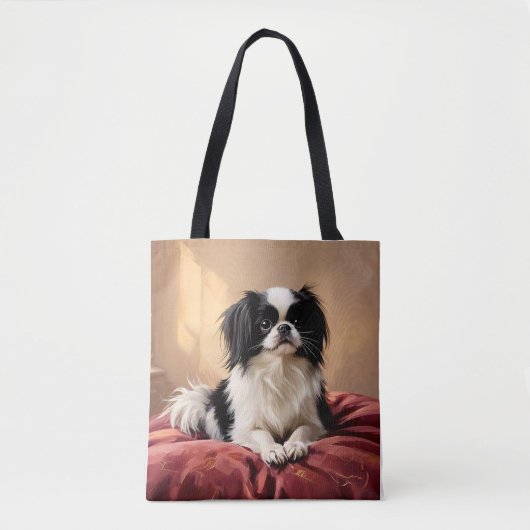 Japanse Chin Tote Bag (Voorkant)