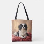 Japanse Chin Tote Bag (Achterkant)