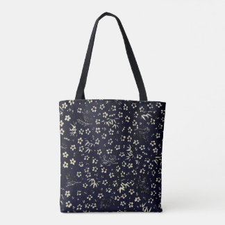 Japanse Chiyogami-tas | Taisho-tijdperk Bamboe & Tote Bag