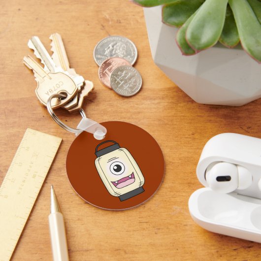 Japanse Chochin-obake (Papieren Lantern Ghost) Sleutelhanger (Bureau)