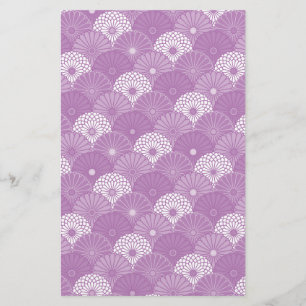 Japanse Chrysanthemum Pattern Stationery Briefpapier