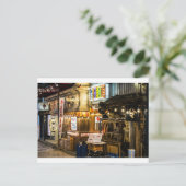 Japanse City Scene Briefkaart (Staand voorkant)