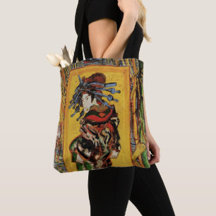 Japanse courtisane Oiran door Vincent van Gogh Tote Bag