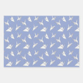 Japanse Crane Bird Origami Inpakpapier Vel (Voorkant 2)