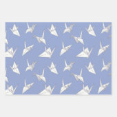 Japanse Crane Bird Origami Inpakpapier Vel (Voorkant)
