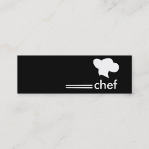 Japanse Cuisine Chef Mini Visitekaartje