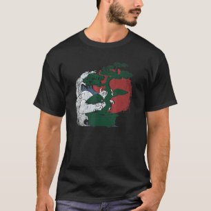 Japanse cultuur Bonsai esthetische zen boeddhistis T-shirt