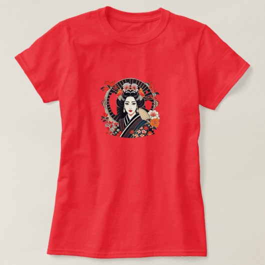 Japanse cultuur T-shirt (Design voorkant)