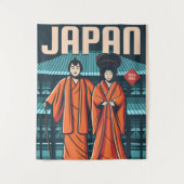 Japanse cultuur wandkleed (Voorkant)