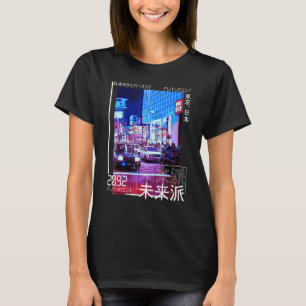 Japanse Cyberpunk Tokio Streetwear Esthetiek Japa T-shirt