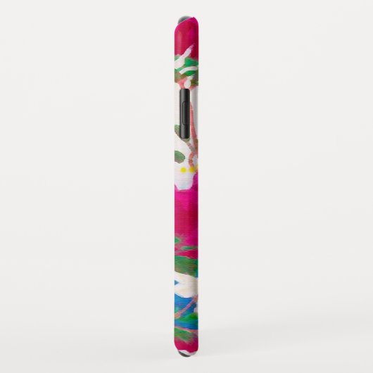 Japanse dagleugens - magenta, geel blauw Case-Mate iPhone case (Achterkant/rechts)