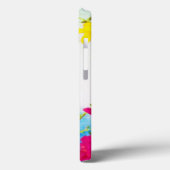 Japanse dagleugens - magenta, geel blauw Case-Mate iPhone case (Achterkant / Links)
