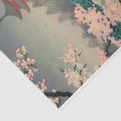 Japanse dame bij Lake Tissuepapier (Detail)